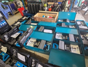 Ứng dụng máy đột lỗ và máy cắt V trong gia công kết cấu thép