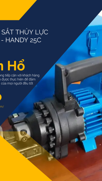 Máy cắt sắt thủy lực Handy 25C