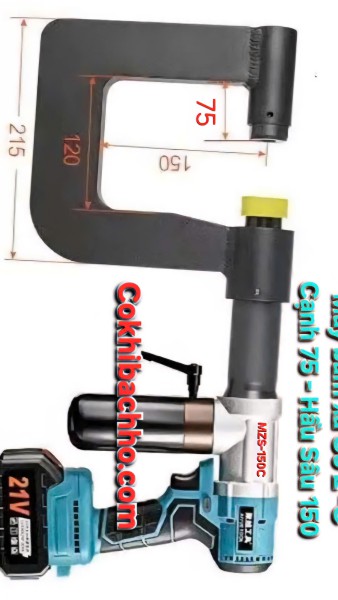 Giới thiệu máy đột lỗ xà gồ pin MZS-150C